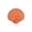 Orange, variant on Shell Shaped Dinner Plate, Reusable Plastic Shell Plate Microwave and Dishwasher Safe, Unbreakable Lightweight Dinnerware, Creative Sea Shell Plate for Kitchen Camping Parties and Everyday Use