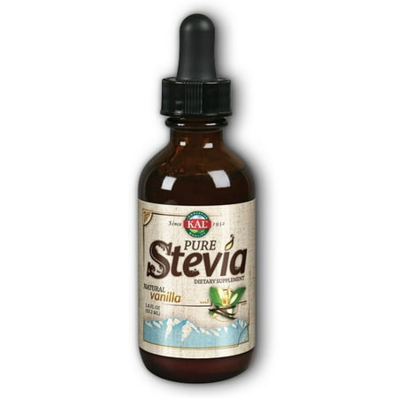 Pure Stevia Extract Vanilla Kal 1.8 oz Liquid (Best Vanilla E Liquid)