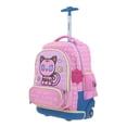 thumbnail image 2 of Mochila Grande Con Ruedas Y Luces Led Happy Girl GISPY HG70358-P, 2 of 6
