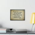 thumbnail image 3 of Scripture Walls Light Of The World Matthew 5:14 Bible Verse Canvas Christian Wall Art Bible Verse Print Ready To Hang Unframed, 3 of 18