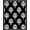 Black, Pattern 4, variant on ODIKA 4'x6' Machine Washable Non-Slip Area Rug, Classic Solid Elegance Professional High Traffic Rug, Black, 374335
