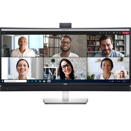 Dell C3422WE 34" Curved WQHD Video Conferencing Monitor - Black