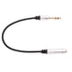thumbnail image 5 of Cable adaptador de micrófono estéreo de metal, cable adaptador de audio de 1 pie, cable adaptador de audio estéreo, cable adaptador de micrófono optimizado para la excelencia, 5 of 9
