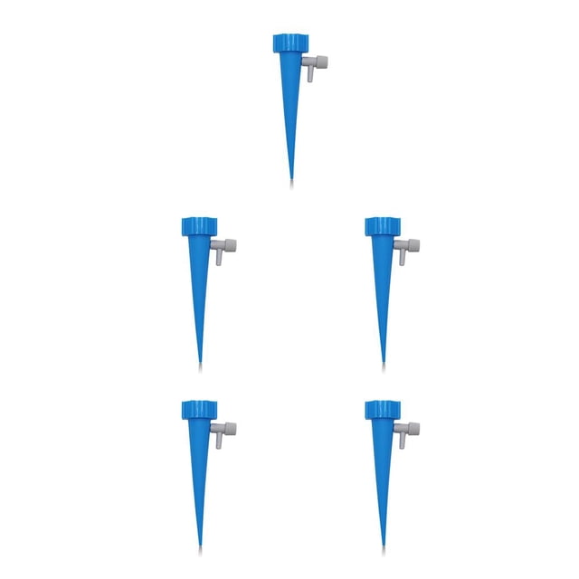 Wosthever Riego por goteo Planta de interior Ajustable de riego automático Dormitorio Jardín Invernadero Balcón Bebedero Suministros para el hogar Azul 1 pieza 5piezas Wosthever CBP186153