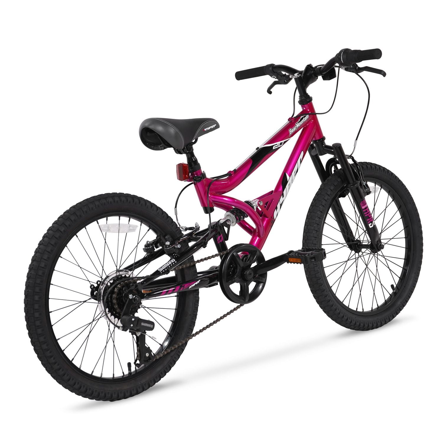Hyper 20" Girl's Steel Mountain Bike, 7 speed twist shifters