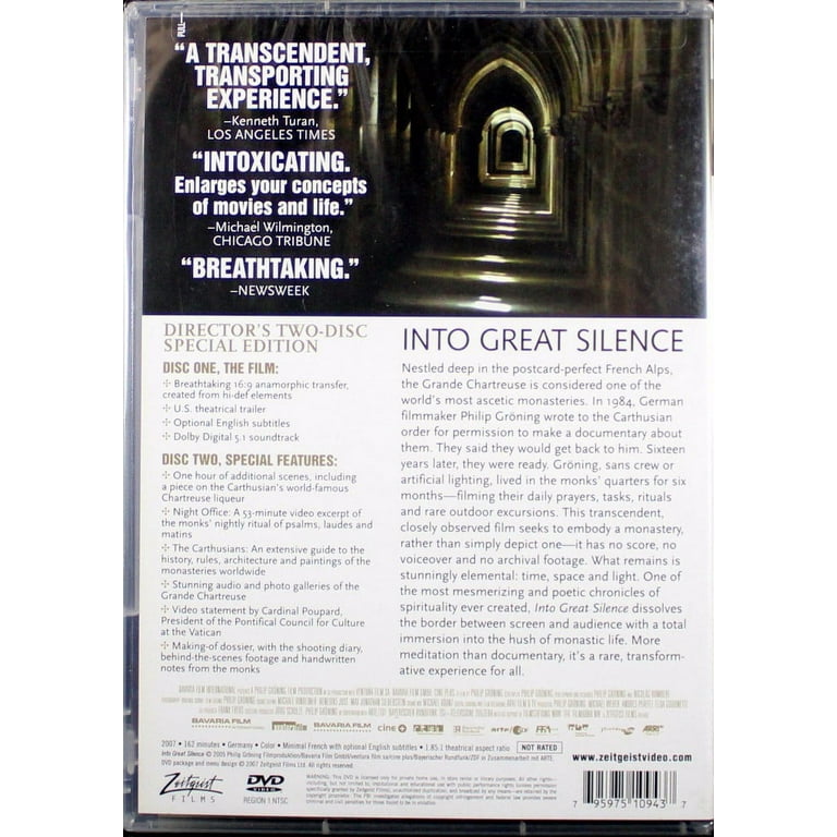 Into Great Silence [Documentary] (DVD) - Walmart.com