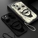 thumbnail image 4 of Funda de teléfono con nivelación individual para Apple, carcasa con cuerda izquierda líquida para iPhone 15, 14, 13, 12, 11 Pro Max Plus, 8, 7, SE, 4 of 5