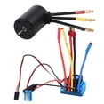 thumbnail image 2 of Repuestos de alto rendimiento, ideales para modelos de carreras Combo de motor sin escobillas de 3100 KV y ESC de 45 A para autos RC de 1/10, 2 of 8
