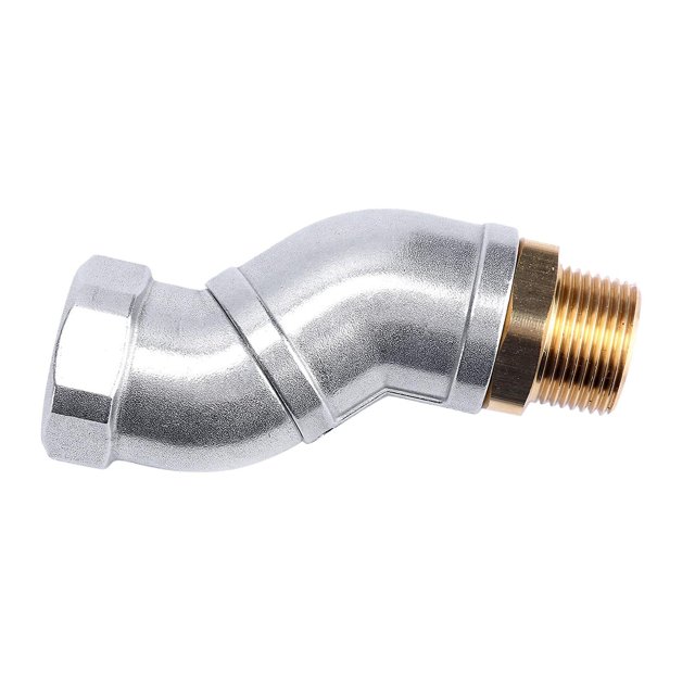 Conector giratorio de manguera de combustible de 3/4 pulgadas para boquilla de combustible plano giratorio Afortunado Sencillez