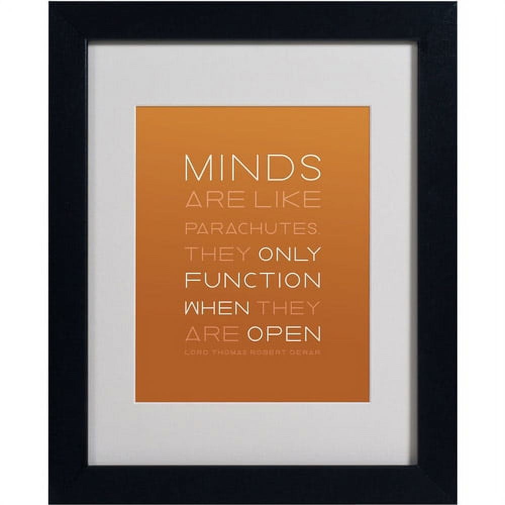 Trademark Fine Art "An Open Mind II" Matted Framed Canvas Art by Megan Romo
