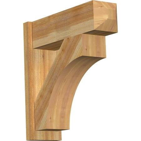 

8 W x 26 D x 26 H Westlake Rough Sawn Craftsman Outlooker Western Red Cedar