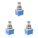 thumbnail image 1 of Interruptor 9 Pines Efectos 3PDT True Bypass Encendido/apagado Mini Accesorios Repuesto para Guitarra, 1 of 6