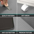 thumbnail image 2 of HueMaison Kitchen Rugs Mat Cushioned Anti Fatigue Kitchen Floor Mat, Non Skid Comfortable Mats Washable 17.3" x 29", Gray, 2 of 9