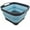 Black,Blue, variant on SAMMART 10L (2.64 gallon) Collapsible Dishpan with Draining Plug - Foldable Washing Basin - Portable Dish Washing Tub - Space Saving Kitchen Storage Tray