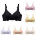 thumbnail image 5 of Womens Jelly Wireless Bras Push Up Support Full Coverage Bralettes No Underwire Bra Comfortable Everyday Seamless T-shirt Bras, 5 of 5