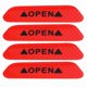 thumbnail image 2 of Pegatinas Para Puerta De Coche, 4 Piezas Autoadhesivas Para Puerta De Coche, Calcomanía De Advertencia Reflectante, Pegatinas De Tira De Seguridad, Señal, 2 of 7