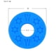 thumbnail image 3 of 2 Piezas de Cerraduras rrea de Guitarra rrea Pasadores de Extremo Cabeza Pna para Eléctricas Clásicas + azul Gloria Clavija de bloqueo de la correa de la guitarra Clavija, 3 of 3