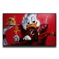 thumbnail image 1 of Pintura decorativa de lienzo de personaje clásico de Disney, cartel de Arte de estrella de película de dibujos animados del Pato Donald, decoración de pared moderna para el hogar, Mural, 1 of 4