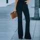 thumbnail image 2 of Pantalones vaqueros y pantalones con cordones de primavera y otoño para mujer Slim Fit Slim Women Fridja  alkflakhf35700, 2 of 7