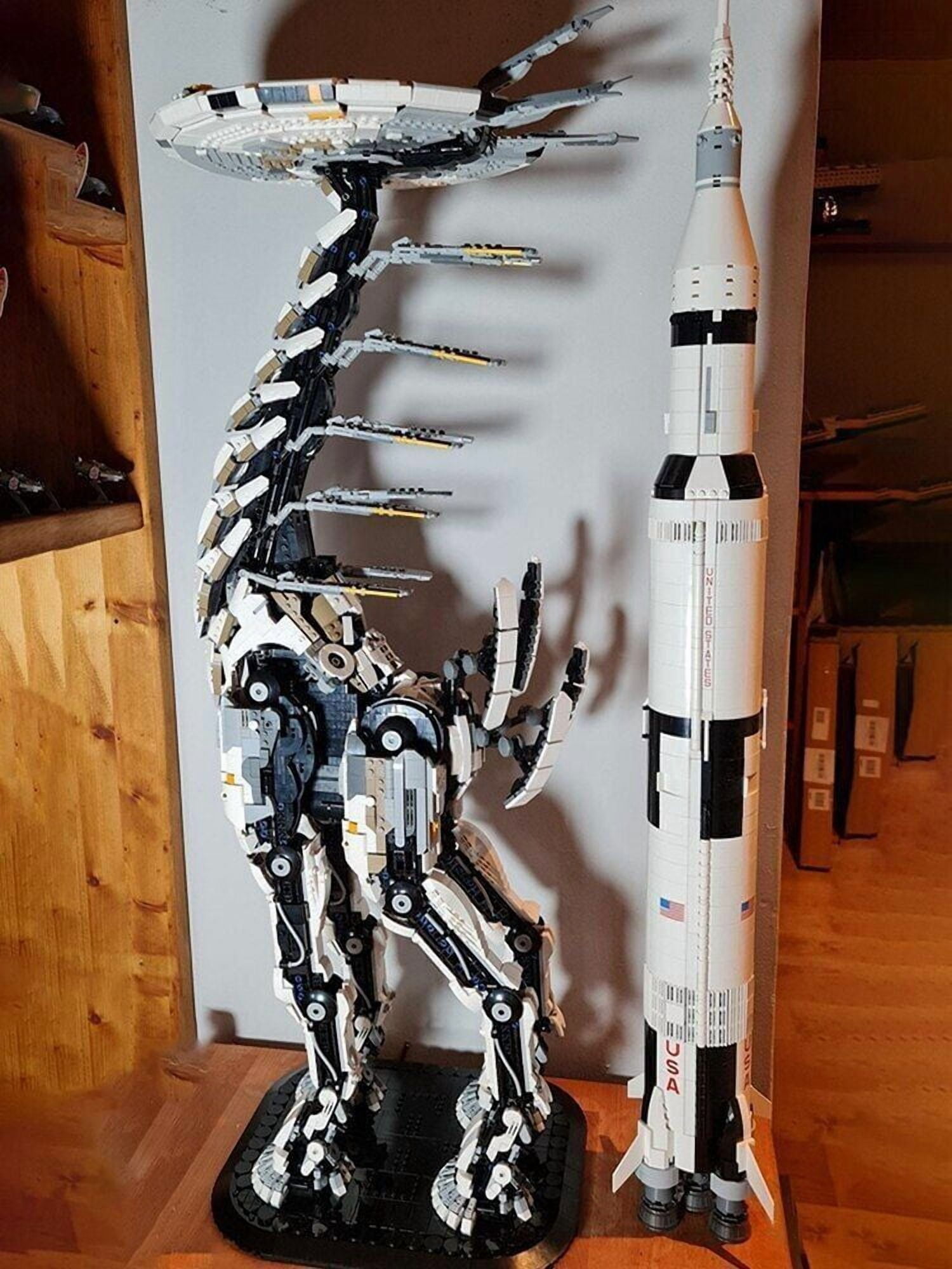 MOC-76989 Tallneck Building Blocks Kit Game MOC Bricks Toys for Children Birhtday Gifts 7401pcs