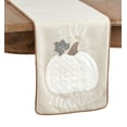 thumbnail image 5 of Fennco Styles Fall Season AppliquÃ© Knit Harvest Pumpkin Jute Embroidered, 5 of 16