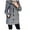 Grey, variant on Women's Outerwear Cozy Winter Hooded Coat with Side Pockets and Fashionable Zipper Design for Cold Weather Comfort