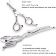 thumbnail image 3 of Kit de tijeras de aseo para perros, punta redonda de seguridad, tijeras para perros de acero inoxidable de alta resistencia y cortaúñas para perros para el aseo de cuerpo completo Namotu HMYH335, 3 of 5
