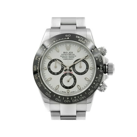Rolex Daytona White Panda Dial Steel Ceramic Automatic Mens Watch 116500LN