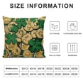 thumbnail image 6 of Ullo0ord St Patricks Day Pillow Covers Coin Pot Throw Pillowcase Lucky Home Green Sofa Decor Pillowcase Happy Decoration Cushion Cases, 6 of 6
