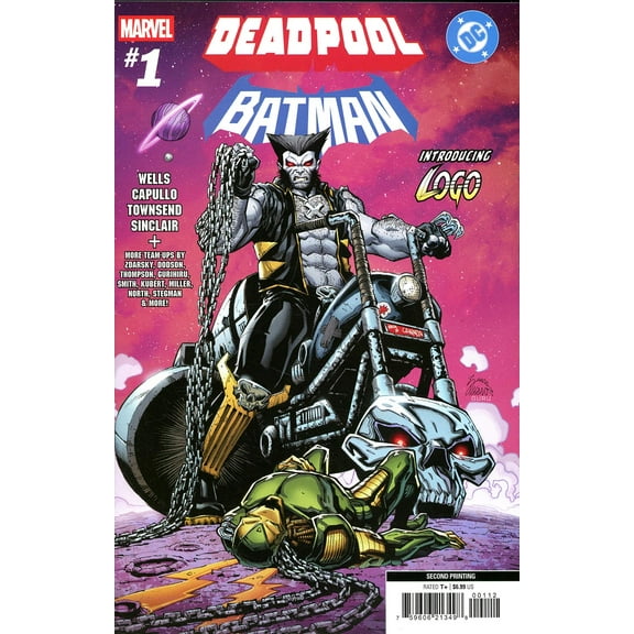 Marvel/DC: Deadpool/Batman #1A (2nd) VF ; Marvel Comic Book