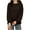 Black, variant on cfhntfmh Sweatshirt for Women Solid Color Loose Fit Pullover Long Sleeve Crewneck Sweatshirt Women Causal Fall Trendy Clothes