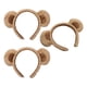 thumbnail image 3 of 3 diademas con orejas de oso, bonitas y esponjosas diademas de cuernos de animal de peluche para mujeres y niñas, diadema esponjosa de dibujos animados, diadema decorativa para fiestas de cosplay., 3 of 5