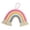 I, variant on VerPetridure Home Weaving 7 Colors Ornament Rainbow Handwoven Ornament Tassel Decoration Wall Hanging Home Woven 7-color Tapestry Rainbow Hand Woven Tassels Decorative Wall Hanging