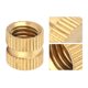 thumbnail image 4 of Tuerca Moleteada, M8 De Un Solo Extremo, Carcasa De Plástico De Latón Para Computadora, Relojes De Coche Para Carcasa De Plástico Para El Hogar Cergrey M8 Blind End Knurled Nut, 4 of 8