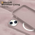 for iPhone 14 Plus Case, Slim & Soft Liquid Silicone Case