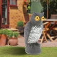 thumbnail image 3 of Realistic Away Owls Statue Bird Deterrent Owl Decoy Fake, 3 of 8