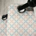 thumbnail image 3 of Ambesonne Floral Grommet Curtain, Pastel Color Motifs, 50" x 108", Cream Salmon Pale Blue, 3 of 6