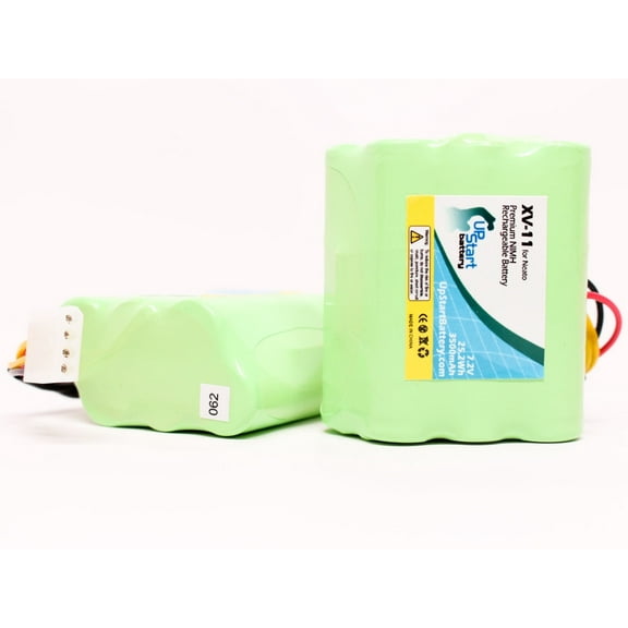 2x Pack - Neato XV-11 Battery - Replacement for Neato Robotic Vacuum Cleaner Battery (3500mAh, 7.2V NI-MH)