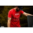 thumbnail image 2 of 6th Sense Hook Spitter Graphic T Shirt, Athletic Fit Crew Neck Tee, Soft Cotton Poly Blend, 2 of 2