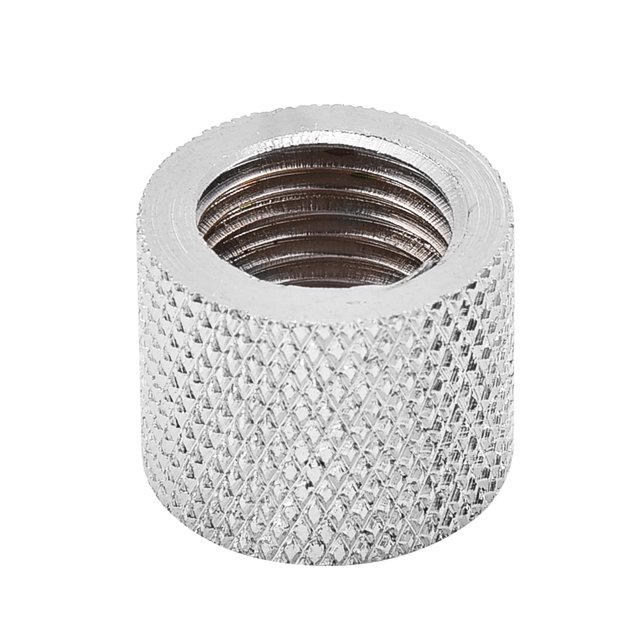 2 Pcs Female To Female G1/4 Threaded Fitting Extender, Brass Material, Plated, Shiny and Bright, Oxidation , Ideal Joint for PC Liquid Cooling