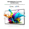 thumbnail image 2 of Monitor portátil Newsoul de 15,6 pulgadas, 125% sRGB con soporte HDMI USB-C, 2 of 8