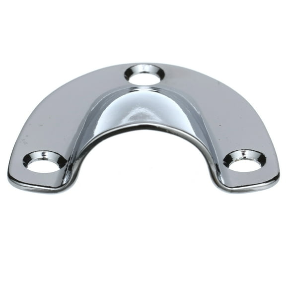 Seachoice Clam Shell Vent, 1-5/16 In. X 1-1/2 In., Chrome-Plated Brass