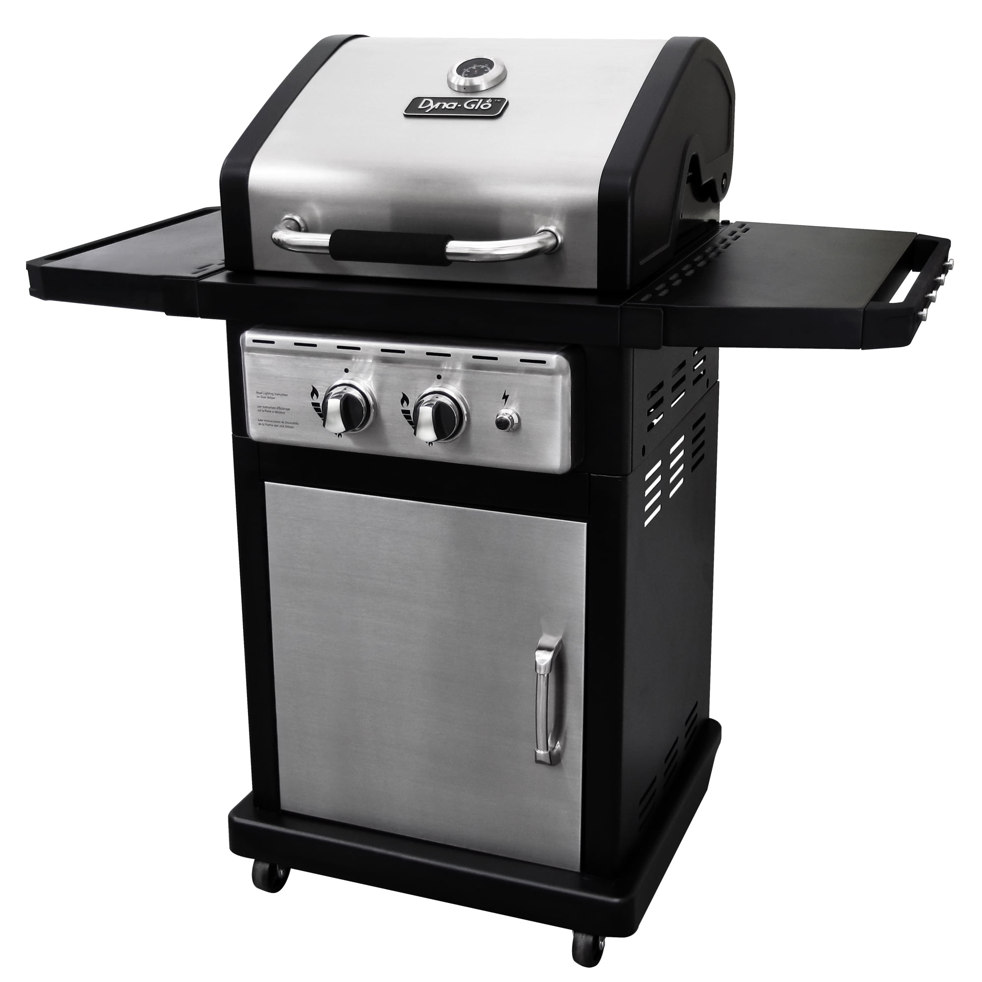 Dyna-Glo DGP350SNP-D Smart Space Living 2-Burner Stainless Steel Gas BBQ Gas Grill by GHP Group, Inc.