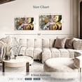 thumbnail image 4 of Elephant Stock Butterfly And Buddha Wall Art - Horizontal Canvas Wall Art - Living Room Wall Decor - Religion And Spirituality Canvas - Blue And Pink Decor - 36" x 24", 4 of 8