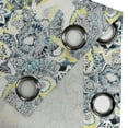 thumbnail image 4 of Ambesonne Floral Grommet Curtain, Mandala Vintage Style, 50" x 96", Yellow Blue, 4 of 6