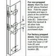 thumbnail image 2 of Baldwin 85385.2Lh Soho Left Handed Sectional Single Cylinder Keyed Entry Handleset - Black, 2 of 7