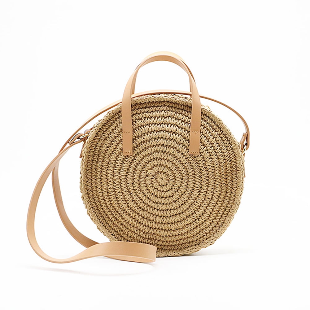 round beach bag