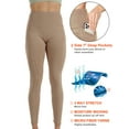 thumbnail image 2 of Women's High Waist Yoga Leggings with Two Side Pockets Sports Legging Pants, 2 of 6