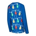 thumbnail image 2 of Women's Concepts Sport Indianapolis Colts Garland Knit Raglan Long Sleeve T-Shirt & Pants Set, 2 of 3