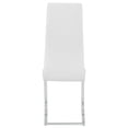thumbnail image 6 of Montclair Upholstered Dining Side Chair White (Set of 4), 6 of 11